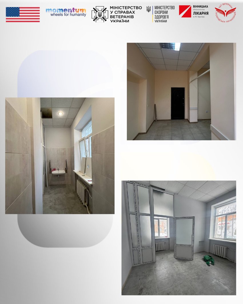 Проміжні результатами облаштування Простору турботи про ветерана